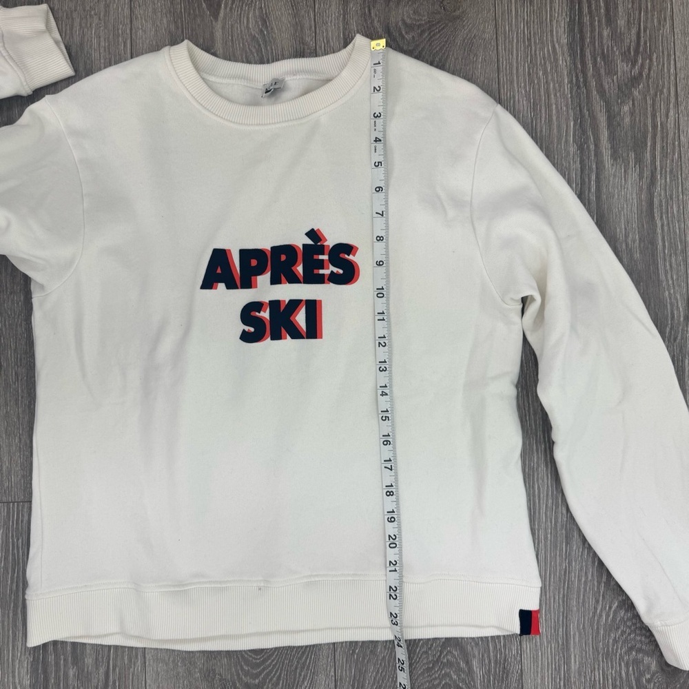 Kule The Raleigh Après Ski Sweatshirt Medium Graphic Pullover $148 - Picture 7 of 8
